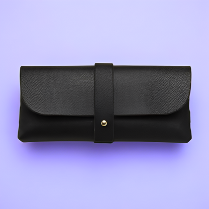 Clearzy™ Premium Leather Case
