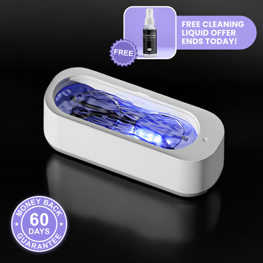 Clearzy™ Ultrasonic Cleaner test