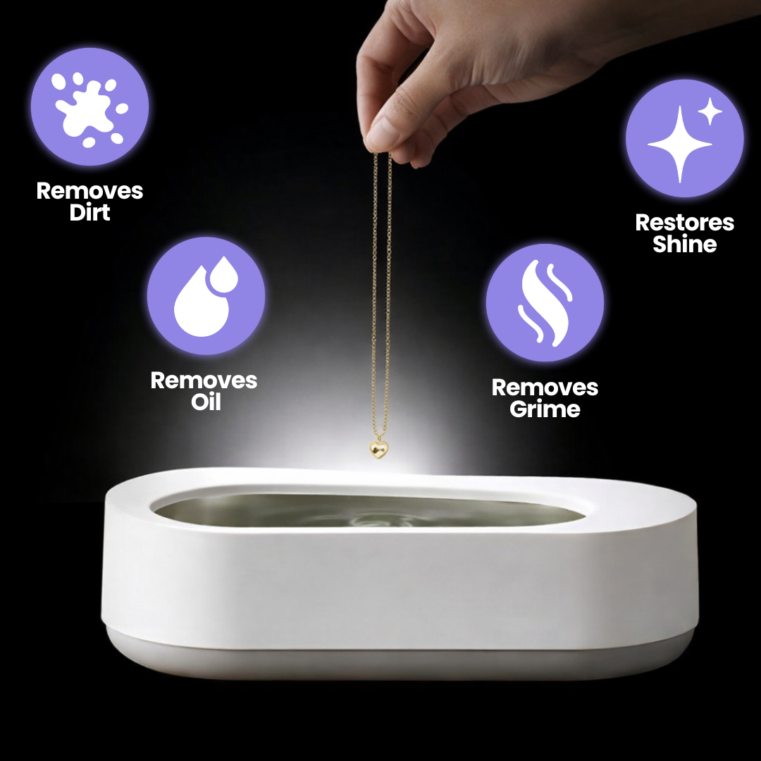 Clearzy™  Ultrasonic Cleaner Jewelry